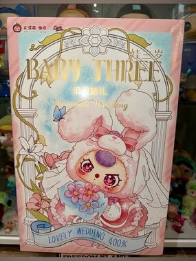 Baby Three - Lovely ROMANTIC WEDDING 400% Plush Blind Box - FACTORY SEALED